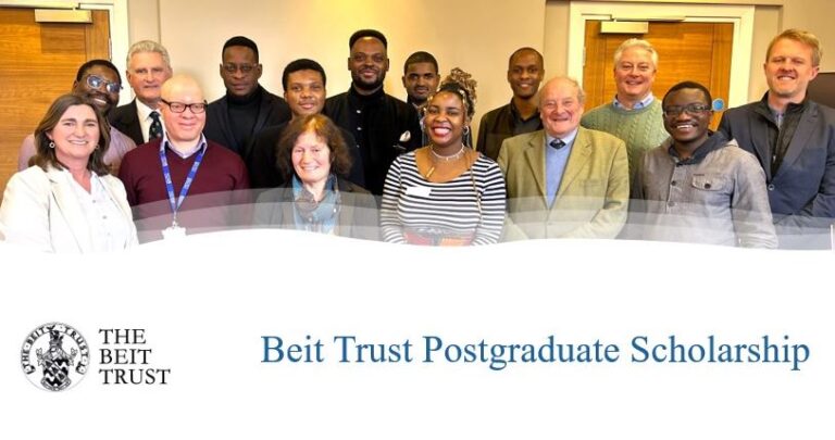 Beit Trust Postgraduate Scholarships