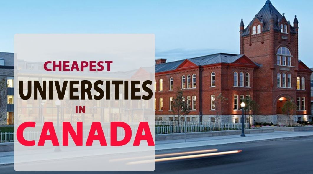 Cheapest Universities in Canada for International Students